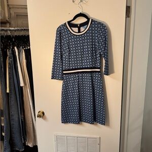 Draper James • 3-Quarter Sleeve Polka Dot Dress • XS